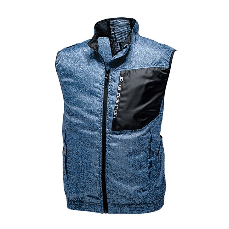 コーコス信岡 ボルトクール ベスト G-6219 インディゴ 3L 1枚（ご注文単位1枚）【直送品】