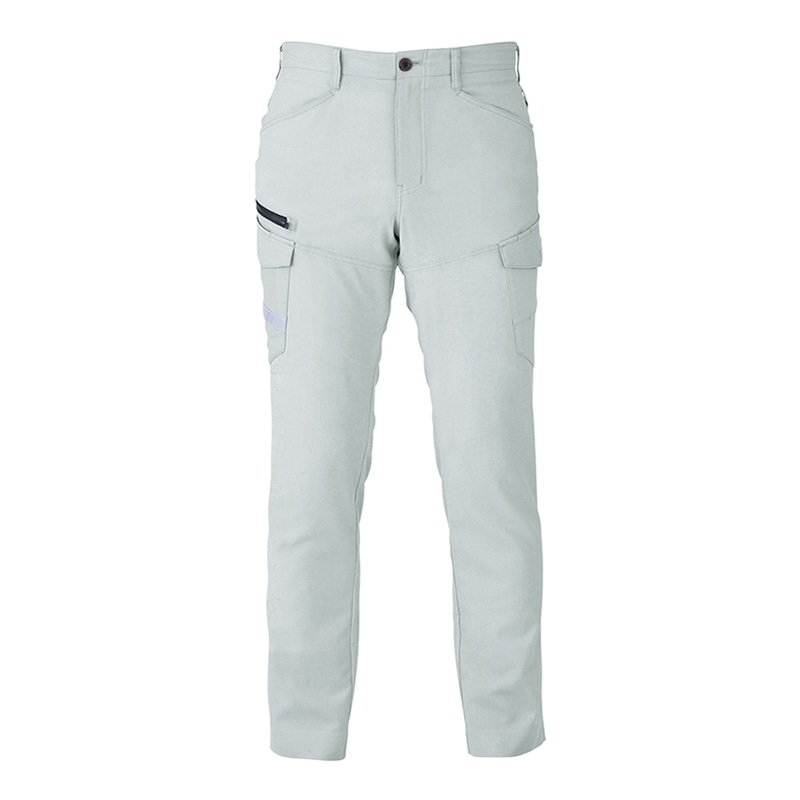 コーコス信岡 ストレッチカーゴパンツ A-7075 シルバー LL 1枚（ご注文単位1枚）【直送品】