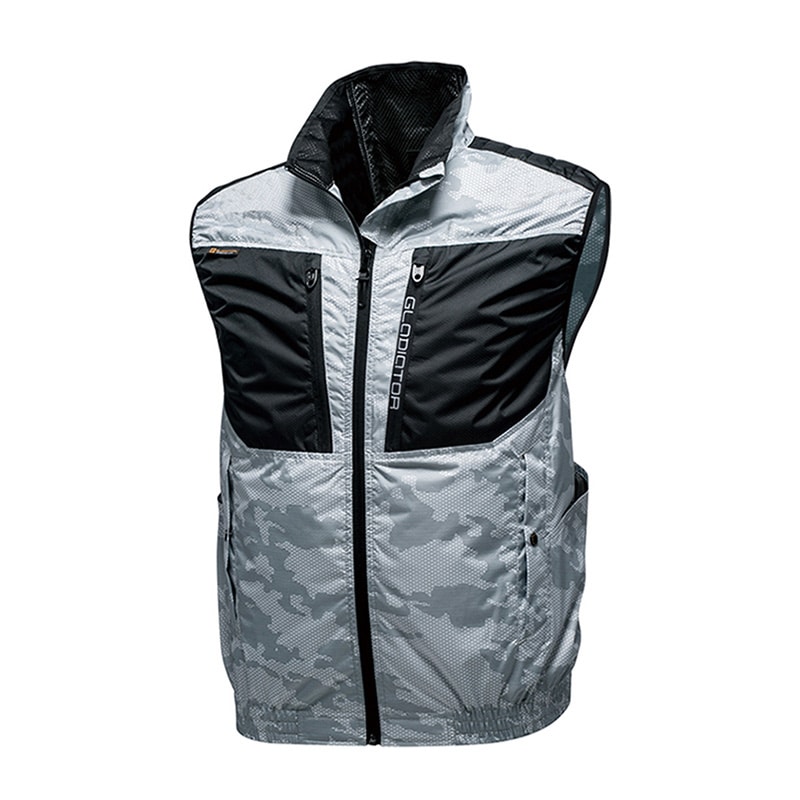 コーコス信岡 ボルトクール バックチタン HYBRIDベスト G-5519 デジグレー 5L 1枚（ご注文単位1枚）【直送品】