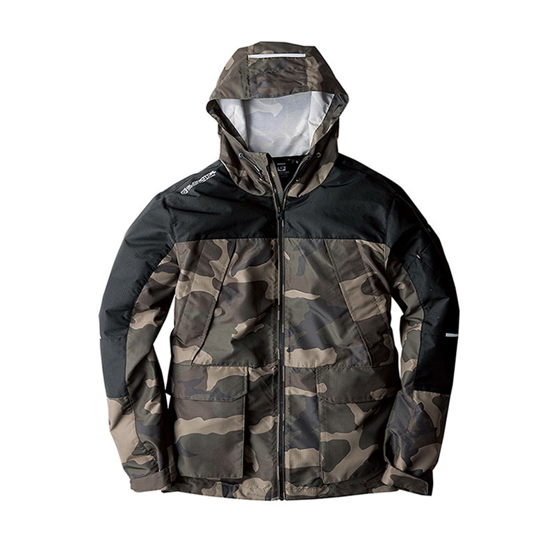 コーコス信岡 フィールドパーカー G-1026 カーキカモ M 1枚（ご注文単位1枚）【直送品】