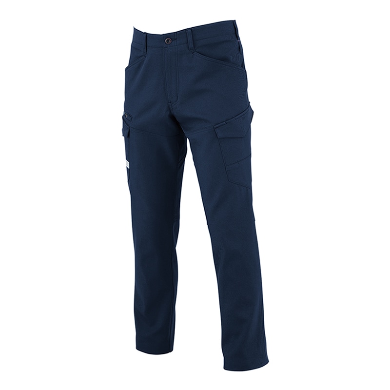 コーコス信岡 ストレッチカーゴパンツ A-7175 ネイビー SS 1枚(ご注文単位1枚)【直送品】