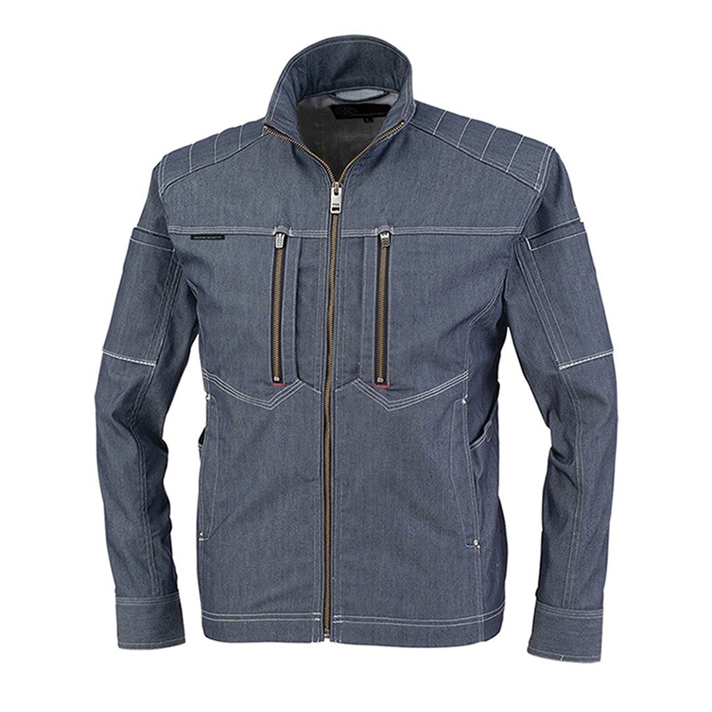 コーコス信岡 ストレッチジャケット A-6170 インディゴ 3L 1枚（ご注文単位1枚）【直送品】