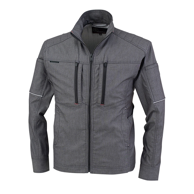 コーコス信岡 ストレッチジャケット A-6170 グラファイト L 1枚（ご注文単位1枚）【直送品】