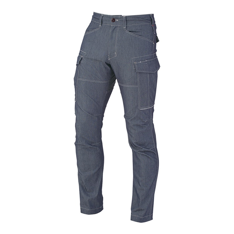 コーコス信岡 ストレッチカーゴパンツ A-6175 インディゴ SS 1枚（ご注文単位1枚）【直送品】