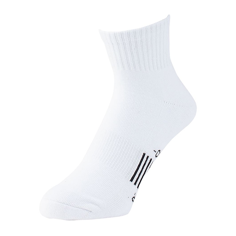 コーコス信岡 ニオイクリア ストロングロークルー 2P G-8436 ホワイト S 1個（ご注文単位1個）【直送品】