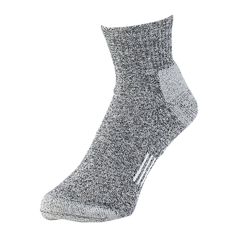 コーコス信岡 ニオイクリア ストロングロークルー 2P G-8436 モク L 1個（ご注文単位1個）【直送品】