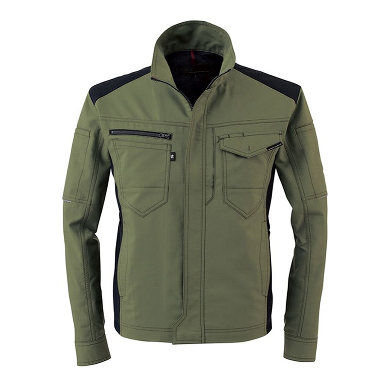 コーコス信岡 交織ストレッチジャケット A-9170 シダー L 1枚（ご注文単位1枚）【直送品】