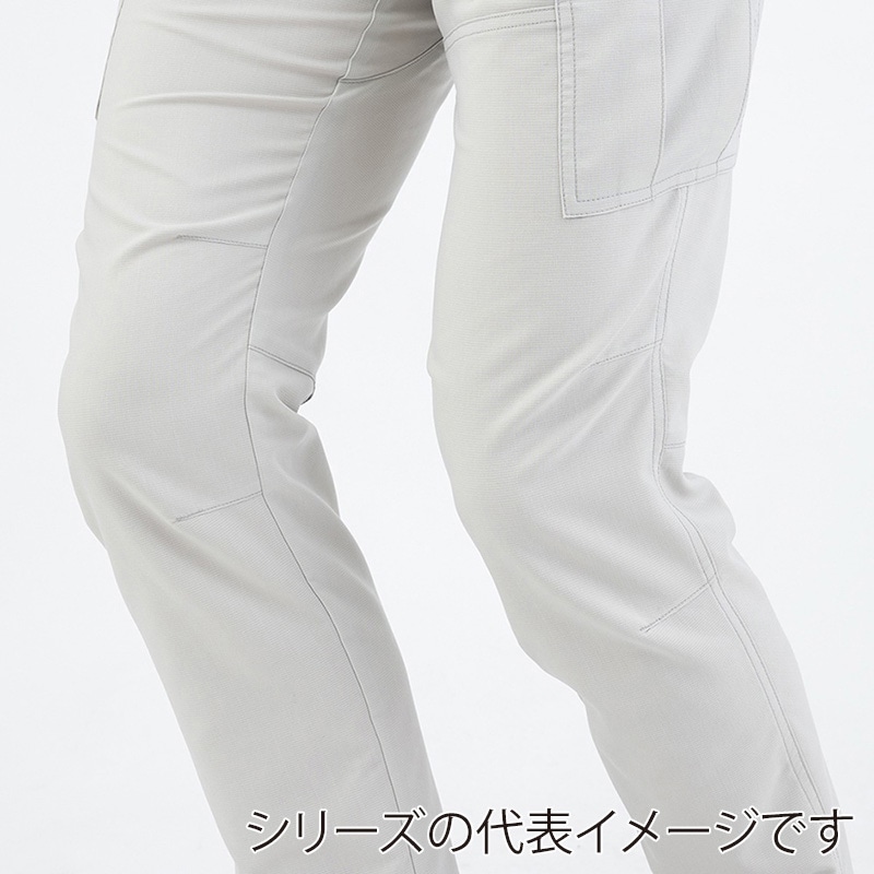 コーコス信岡 交織ストレッチカーゴパンツ A-9175 シルバー L 1枚（ご注文単位1枚）【直送品】