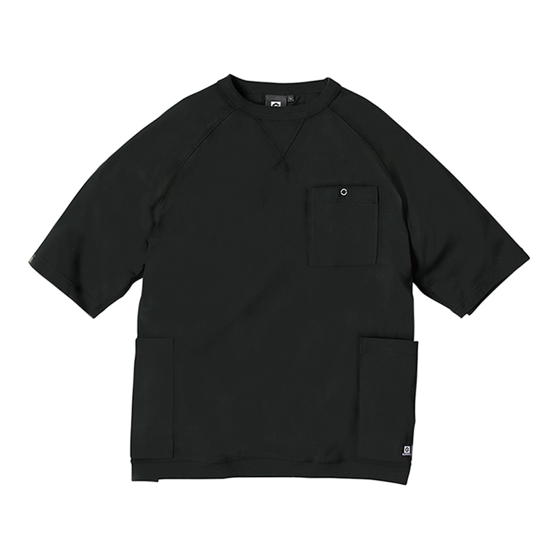 コーコス信岡 5ポケット半袖Tシャツ G-947 ブラック 5L 1枚（ご注文単位1枚）【直送品】