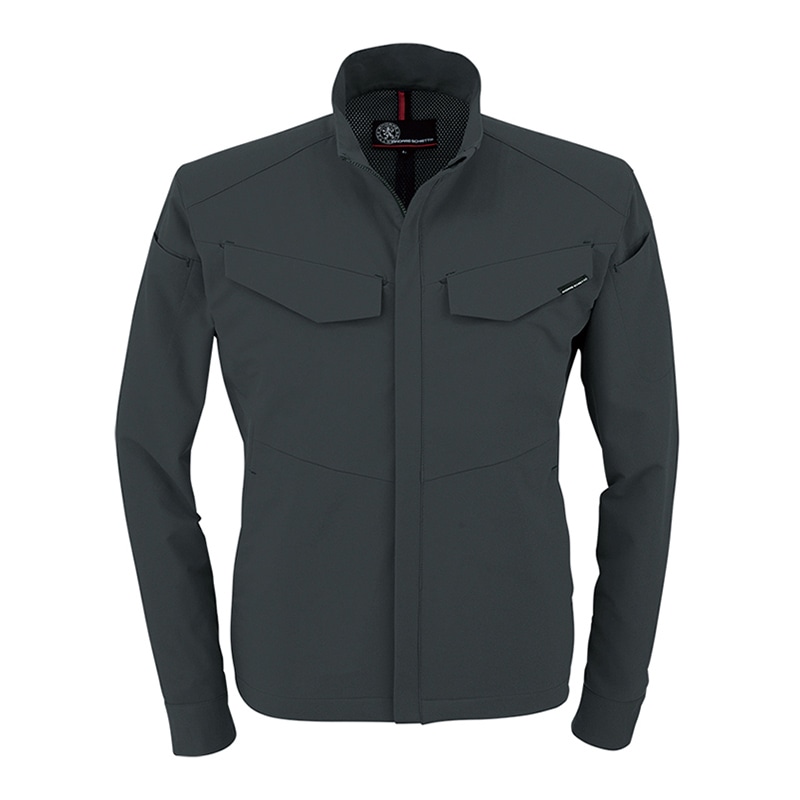 コーコス信岡 軽量 4WAY ストレッチジャケット A-9180 チャコール S 1枚（ご注文単位1枚）【直送品】