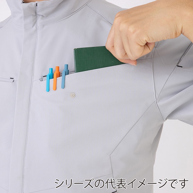 コーコス信岡 軽量 4WAY ストレッチジャケット A-9180 チャコール L 1枚（ご注文単位1枚）【直送品】