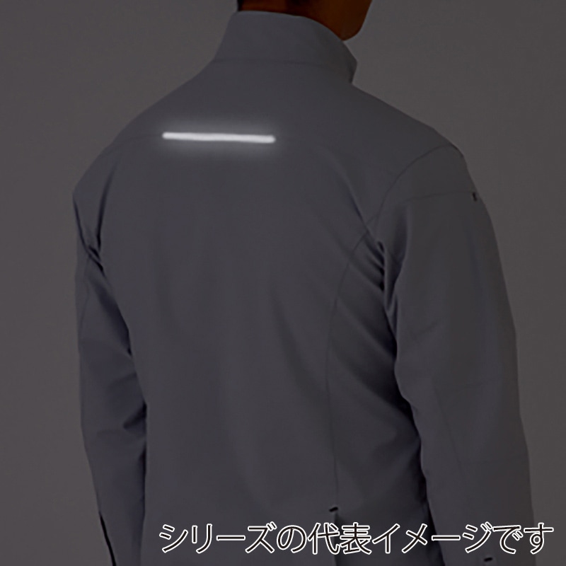 コーコス信岡 軽量 4WAY ストレッチジャケット A-9180 チャコール 5L 1枚（ご注文単位1枚）【直送品】