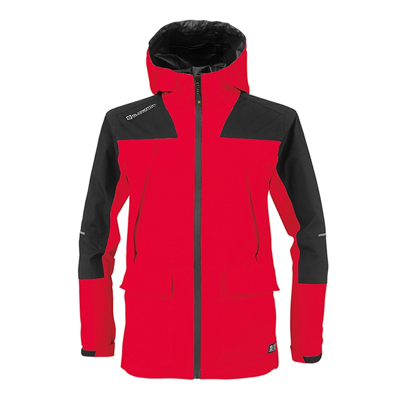 コーコス信岡 4WAY ストレッチ レインジャケット G-5411 レッド SS 1枚（ご注文単位1枚）【直送品】