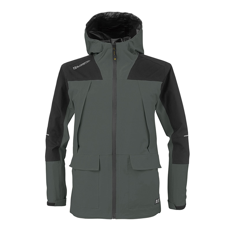 コーコス信岡 4WAY ストレッチ レインジャケット G-5411 チャコール M 1枚（ご注文単位1枚）【直送品】