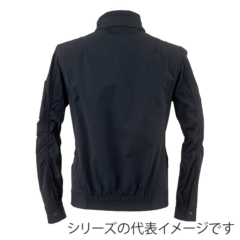 コーコス信岡 フォーマルワークス メカニックブルゾン GF-4190 ブラック 4L 1枚（ご注文単位1枚）【直送品】