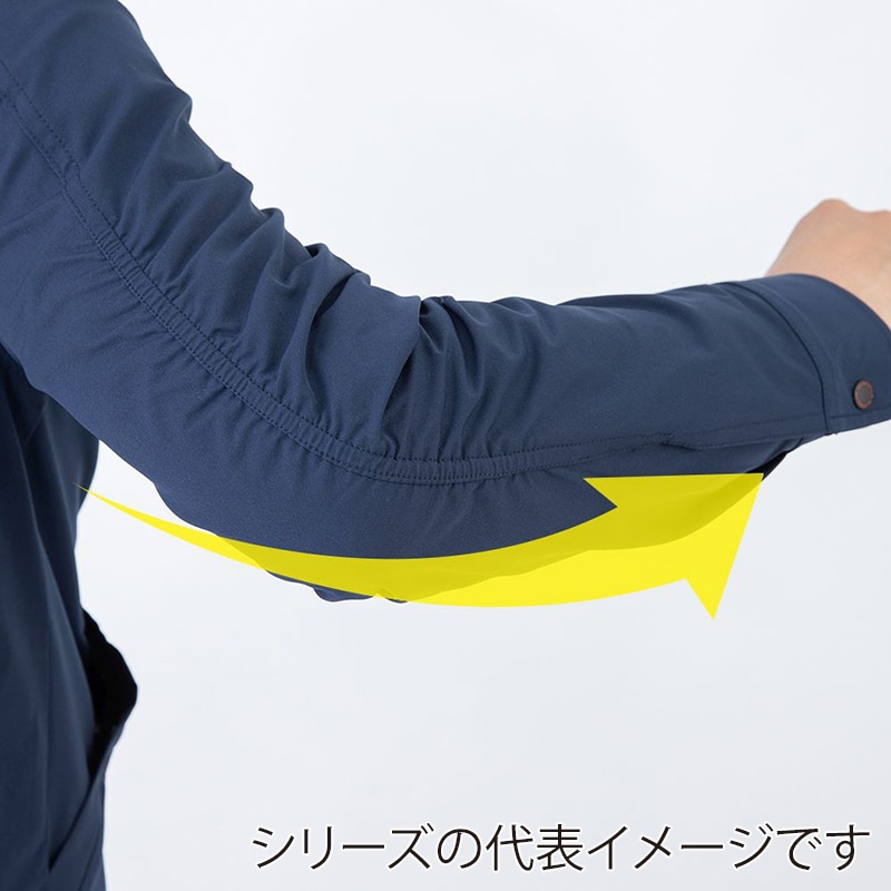 コーコス信岡 フォーマルワークス メカニックブルゾン GF-4190 濃コン L 1枚（ご注文単位1枚）【直送品】