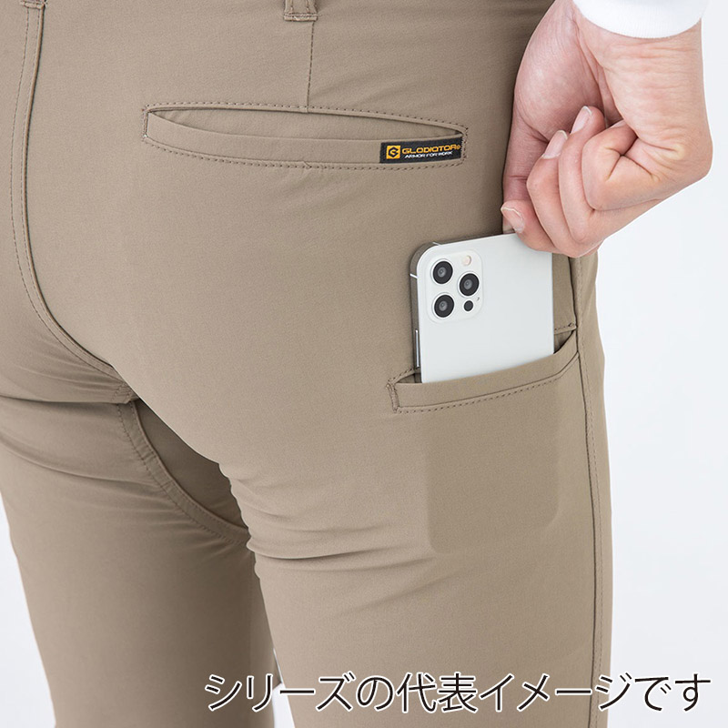 コーコス信岡 4WAY ストレッチスラックス GX-3813 ネイビー 6L 1枚（ご注文単位1枚）【直送品】