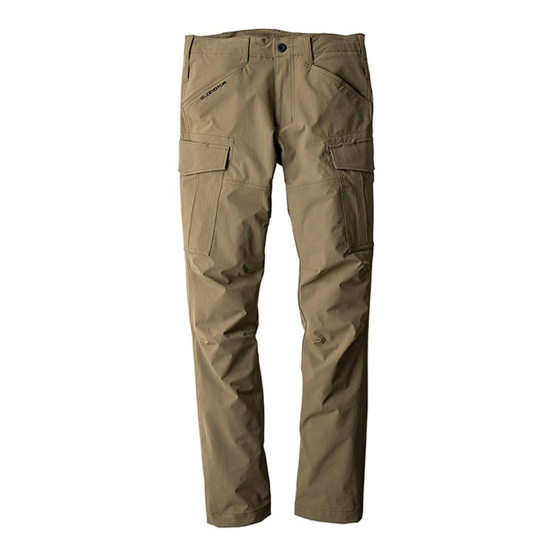 コーコス信岡 4WAY ストレッチカーゴパンツ GX-3815 カーキ L 1枚（ご注文単位1枚）【直送品】