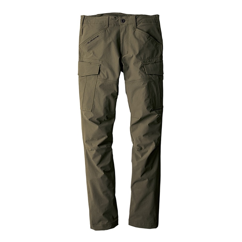 コーコス信岡 4WAY ストレッチカーゴパンツ GX-3815 アーミー 5L 1枚（ご注文単位1枚）【直送品】