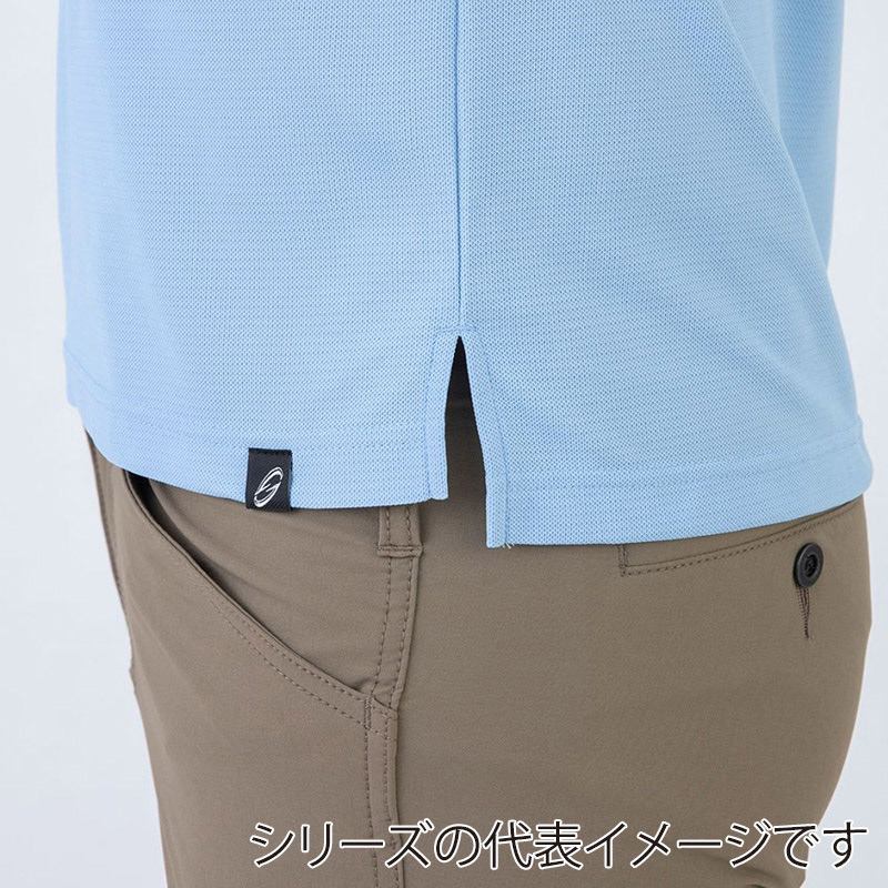 コーコス信岡 ニオイクリア 消臭長袖ポロシャツ G-2738 デジブルー M 1枚(ご注文単位1枚)【直送品】