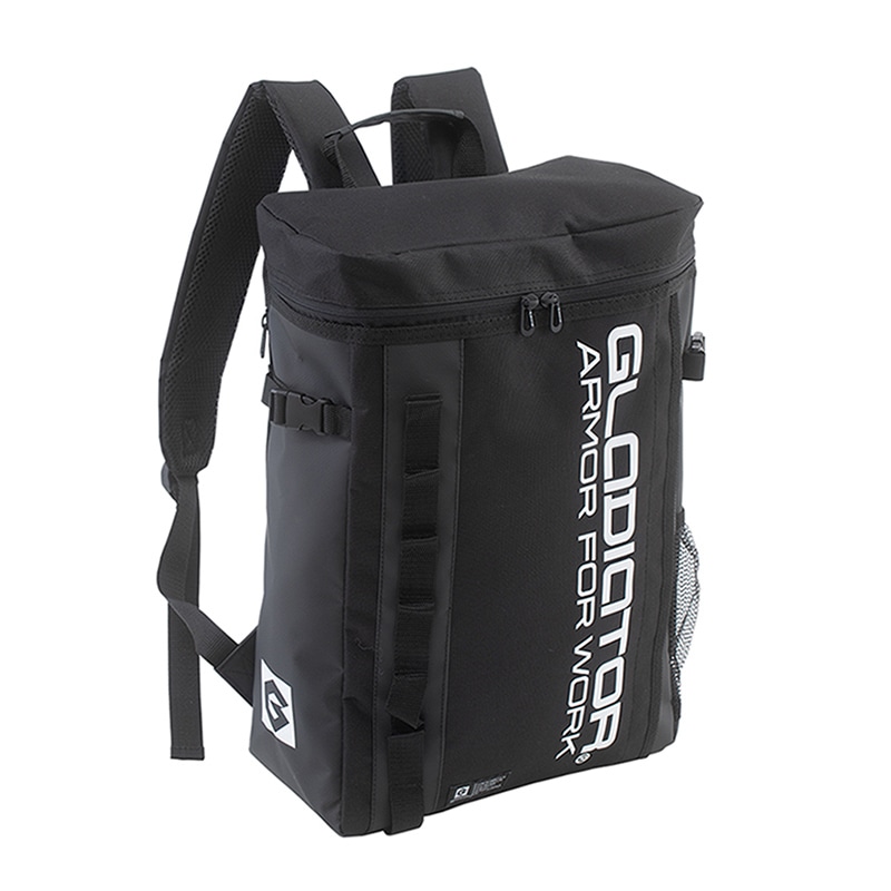 コーコス信岡 スクエアーバックパック G-049 ブラック F 1個（ご注文単位1個）【直送品】