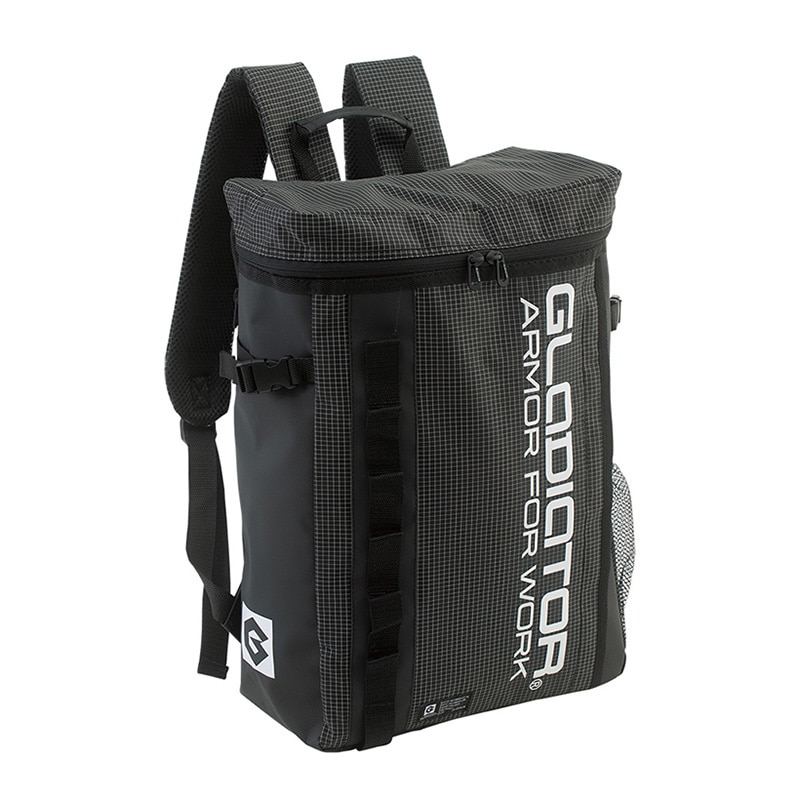 コーコス信岡 スクエアーバックパック G-049 グリッド F 1個（ご注文単位1個）【直送品】