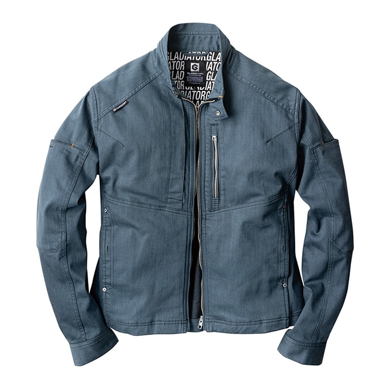 コーコス信岡 ストレッチジャケット GA-3920 ブルー LL 1枚（ご注文単位1枚）【直送品】