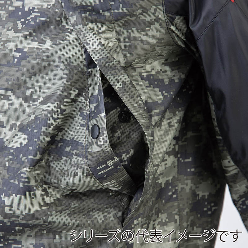 コーコス信岡 ミリタリーパーカー G-7020 デジグレー L 1枚（ご注文単位1枚）【直送品】