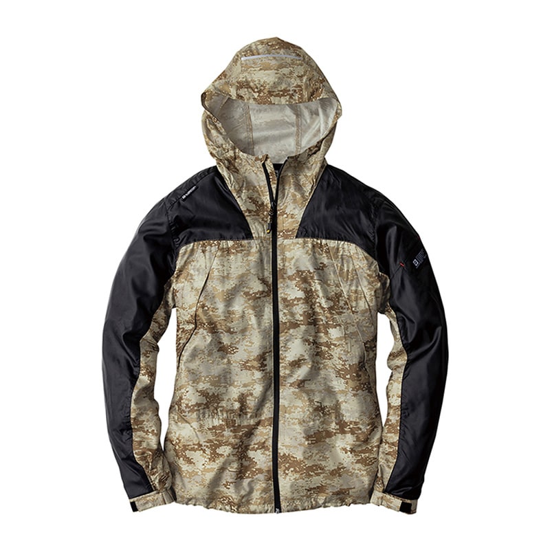 コーコス信岡 ミリタリーパーカー G-7020 デジカーキ 4L 1枚（ご注文単位1枚）【直送品】