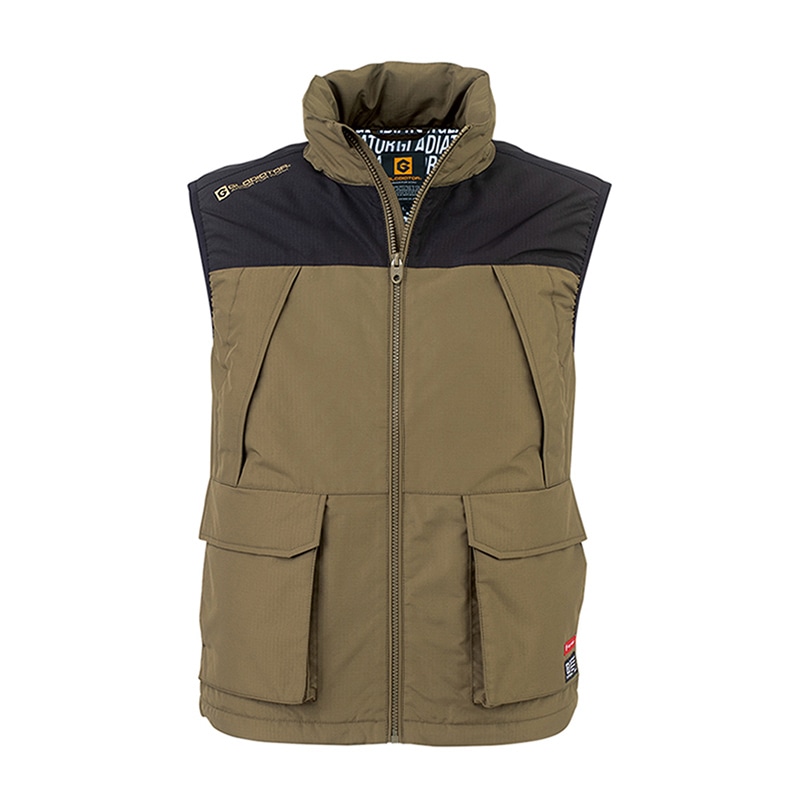 コーコス信岡 ボルトヒートベスト G-8049 レッド M 1枚（ご注文単位1枚）【直送品】