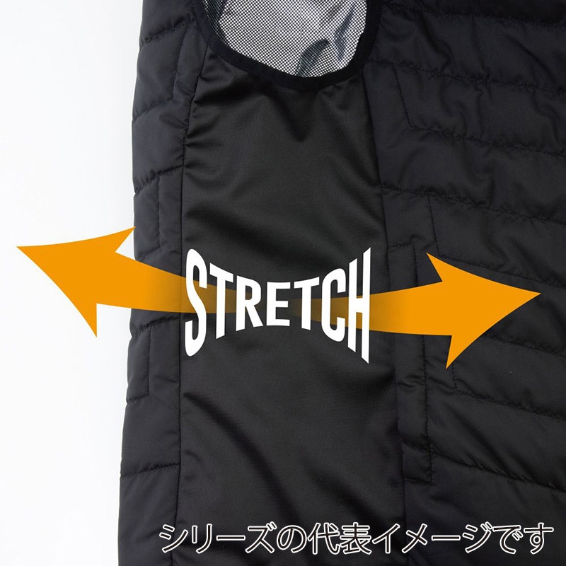 コーコス信岡 ボルトヒート クルーネックベスト G-8079 アーミー 5L 1枚（ご注文単位1枚）【直送品】