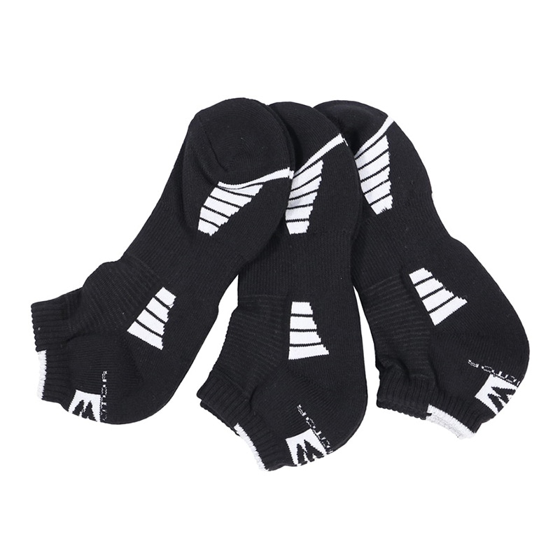 コーコス信岡 スニーカーソックス 3P G-8457 ブラック F 1個（ご注文単位1個）【直送品】