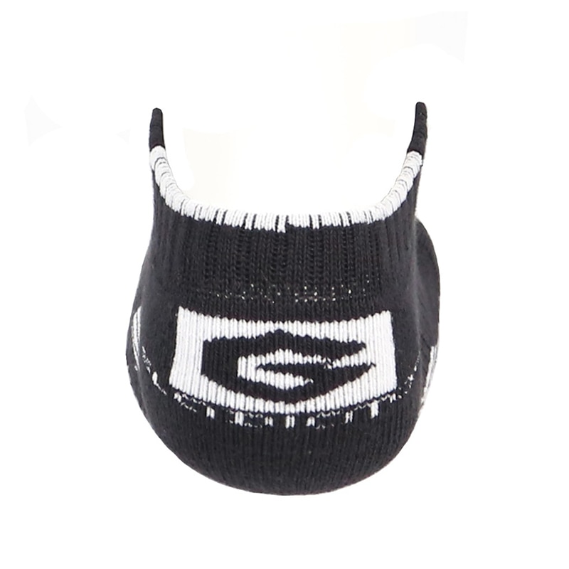 コーコス信岡 スニーカーソックス 3P G-8457 ブラック F 1個（ご注文単位1個）【直送品】