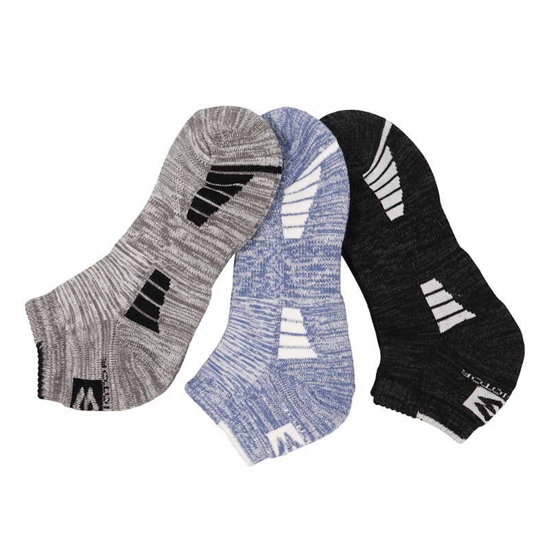 コーコス信岡 スニーカーソックス 3P G-8457 ホワイトモクMIX F 1個（ご注文単位1個）【直送品】