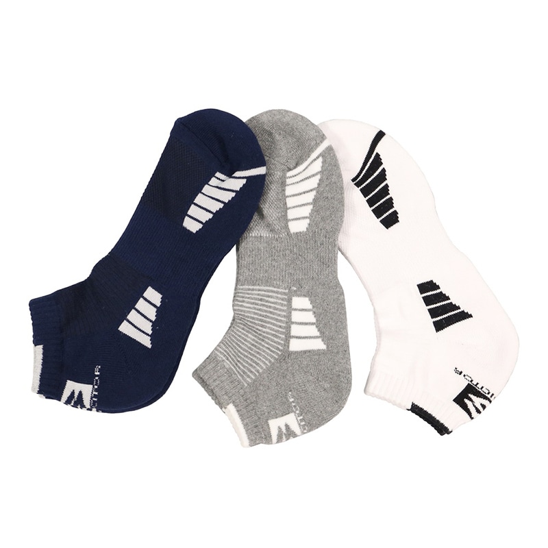 コーコス信岡 スニーカーソックス 3P G-8457 カラーMIX F 1個（ご注文単位1個）【直送品】