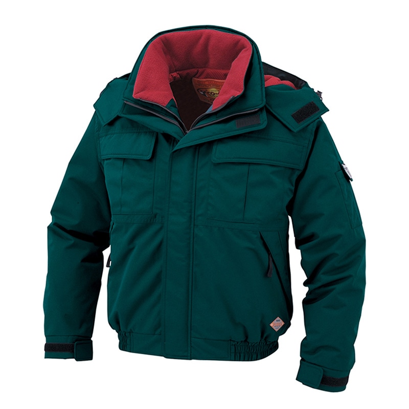 コーコス信岡 透湿防水防寒ブルゾン 8800 グリーン 5L 1枚（ご注文単位1枚）【直送品】