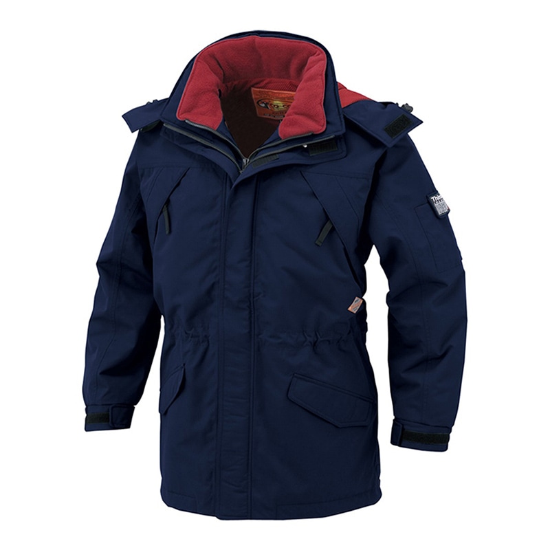 コーコス信岡 透湿防水防寒コート 8866 ネイビー M 1枚（ご注文単位1枚）【直送品】