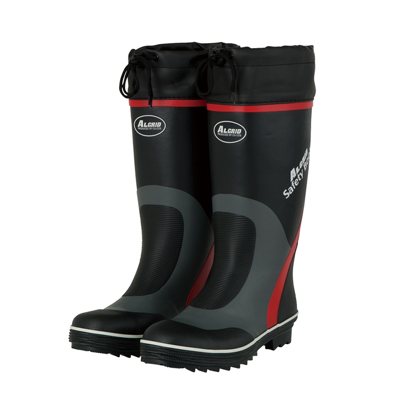 コーコス信岡 セーフティーブーツ ブラック AL-46000 L 1組（ご注文単位1組）【直送品】