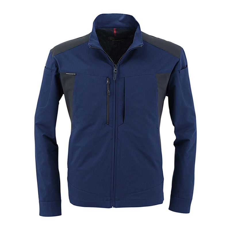 コーコス信岡 軽量 4WAY ストレッチジャケット A-9181 ネイビー L 1枚（ご注文単位1枚）【直送品】