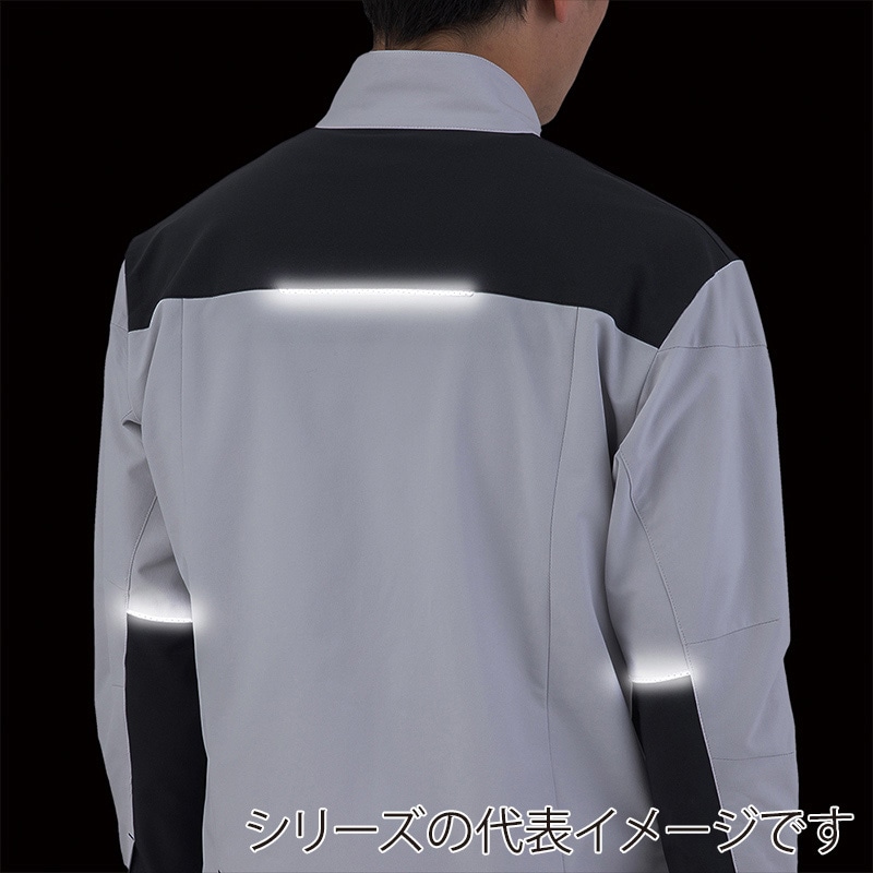 コーコス信岡 軽量 4WAY ストレッチジャケット A-9181 ネイビー L 1枚(ご注文単位1枚)【直送品】