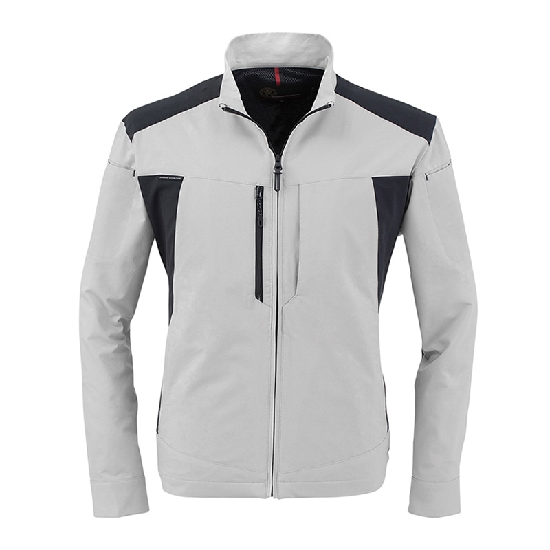 コーコス信岡 軽量 4WAY ストレッチジャケット A-9181 シルバー LL 1枚（ご注文単位1枚）【直送品】