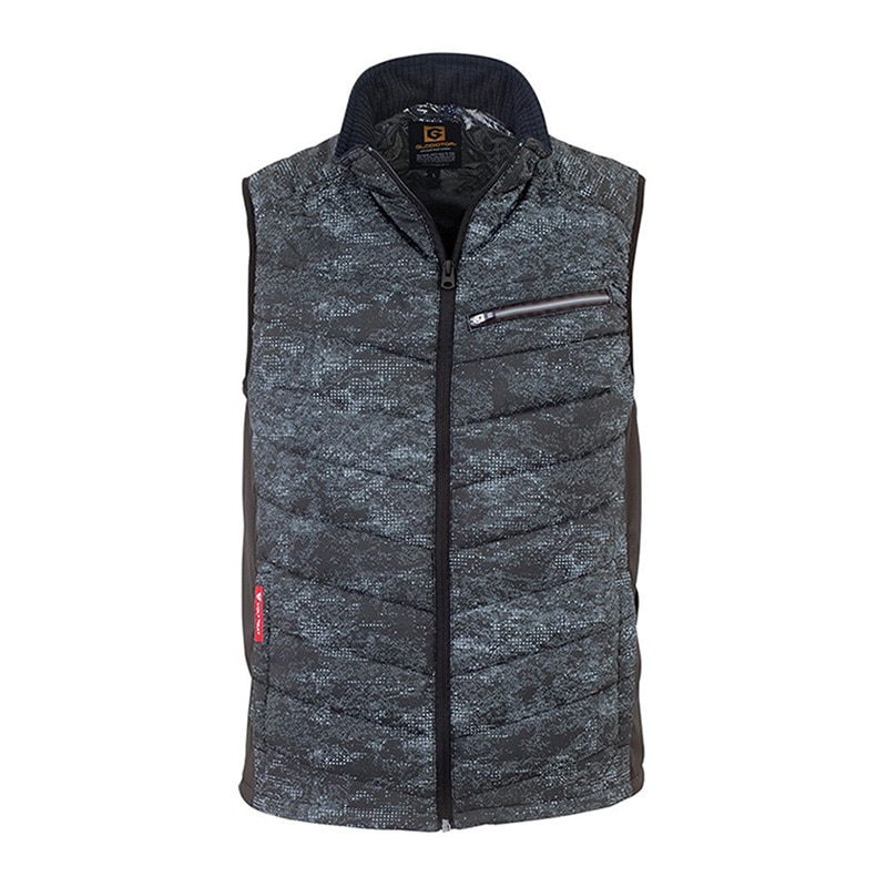 コーコス信岡 ボルトヒート ベスト G-8089 アーミー 4L 1枚（ご注文単位1枚）【直送品】