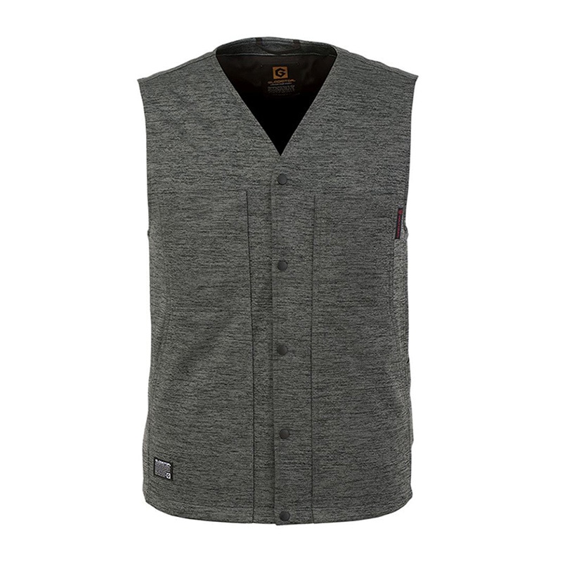 コーコス信岡 ボルトヒート 防風ベスト G-8819 モクグレー M 1枚（ご注文単位1枚）【直送品】