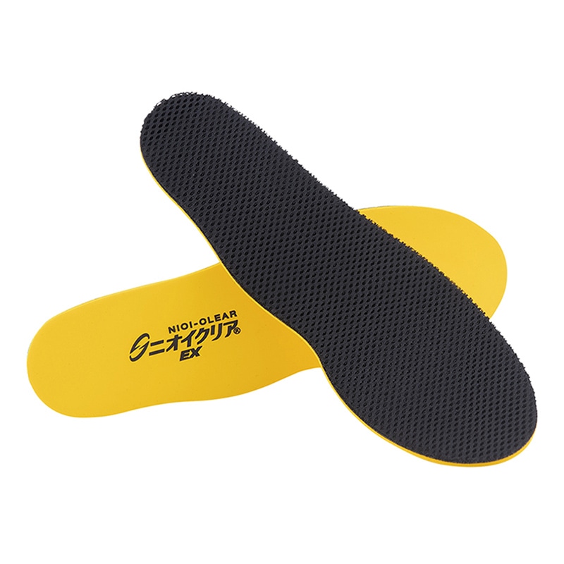 コーコス信岡 ニオイクリア インソール 衝撃吸収タイプ G-114 ブラック F 21~27cm 1個（ご注文単位1個）【直送品】