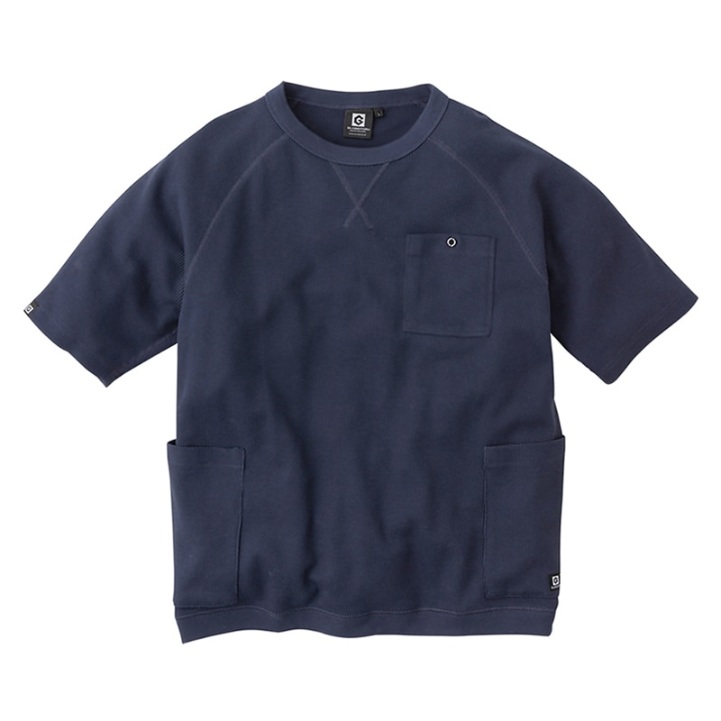 コーコス信岡 5ポケット半袖Tシャツ G-437 ネイビー4L 1枚（ご注文単位1枚）【直送品】