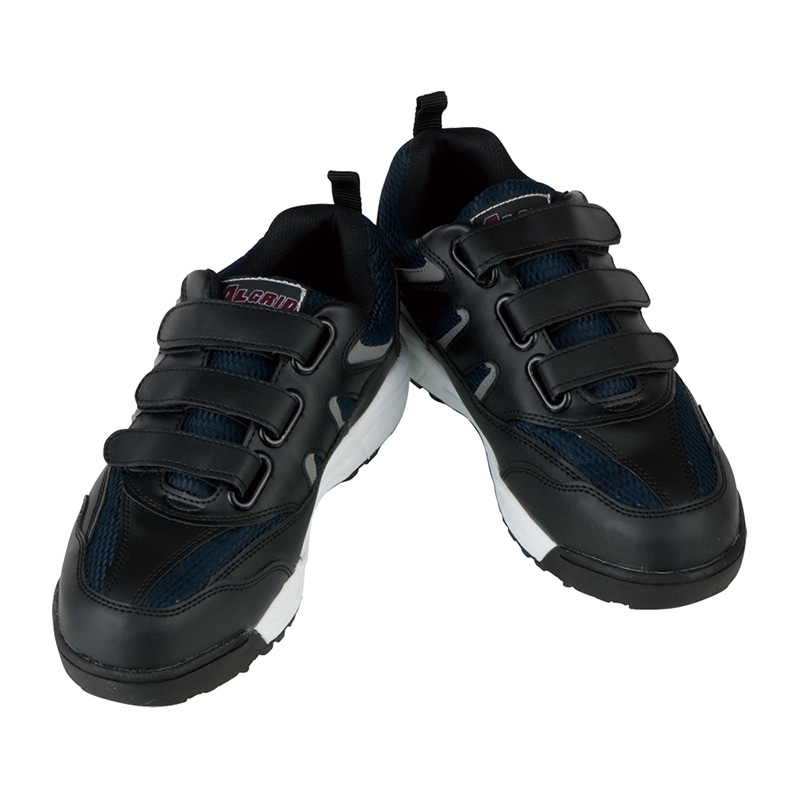 コーコス信岡 セーフティースニーカー ブラック A-36000 24.5cm 1組（ご注文単位1組）【直送品】