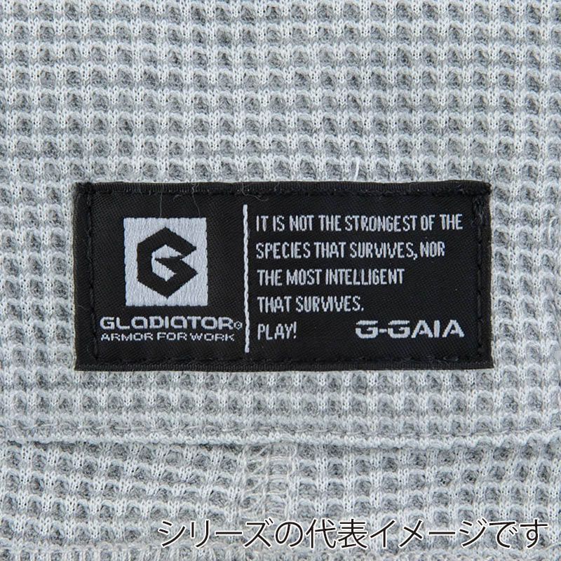 コーコス信岡 5ポケット長袖Tシャツ G-438 アーミー M 1枚（ご注文単位1枚）【直送品】