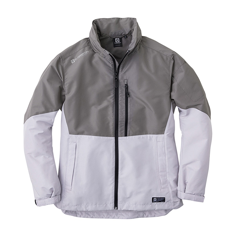 コーコス信岡 フィールドジャケット G-1036 グレー×シルバー S 1枚（ご注文単位1枚）【直送品】