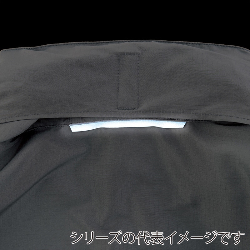 コーコス信岡 フィールドジャケット G-1036 グレー×シルバー 4L 1枚(ご注文単位1枚)【直送品】