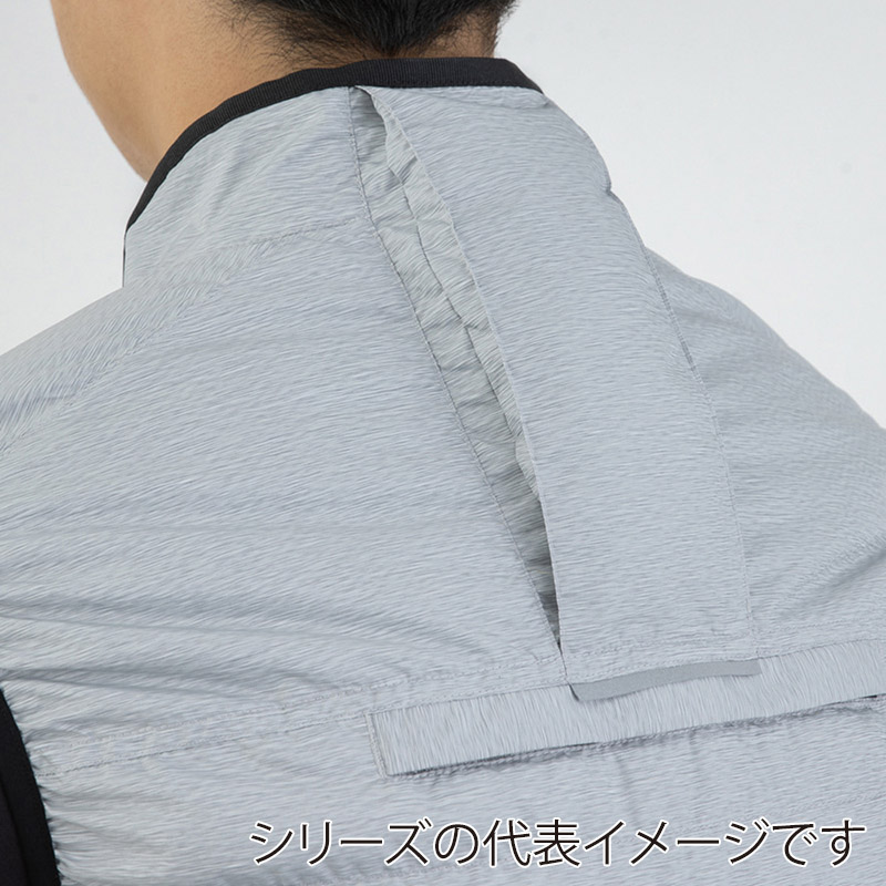 コーコス信岡 ボルトクール 風ダウンベスト G-7729 ネイビー 5L 1枚（ご注文単位1枚）【直送品】